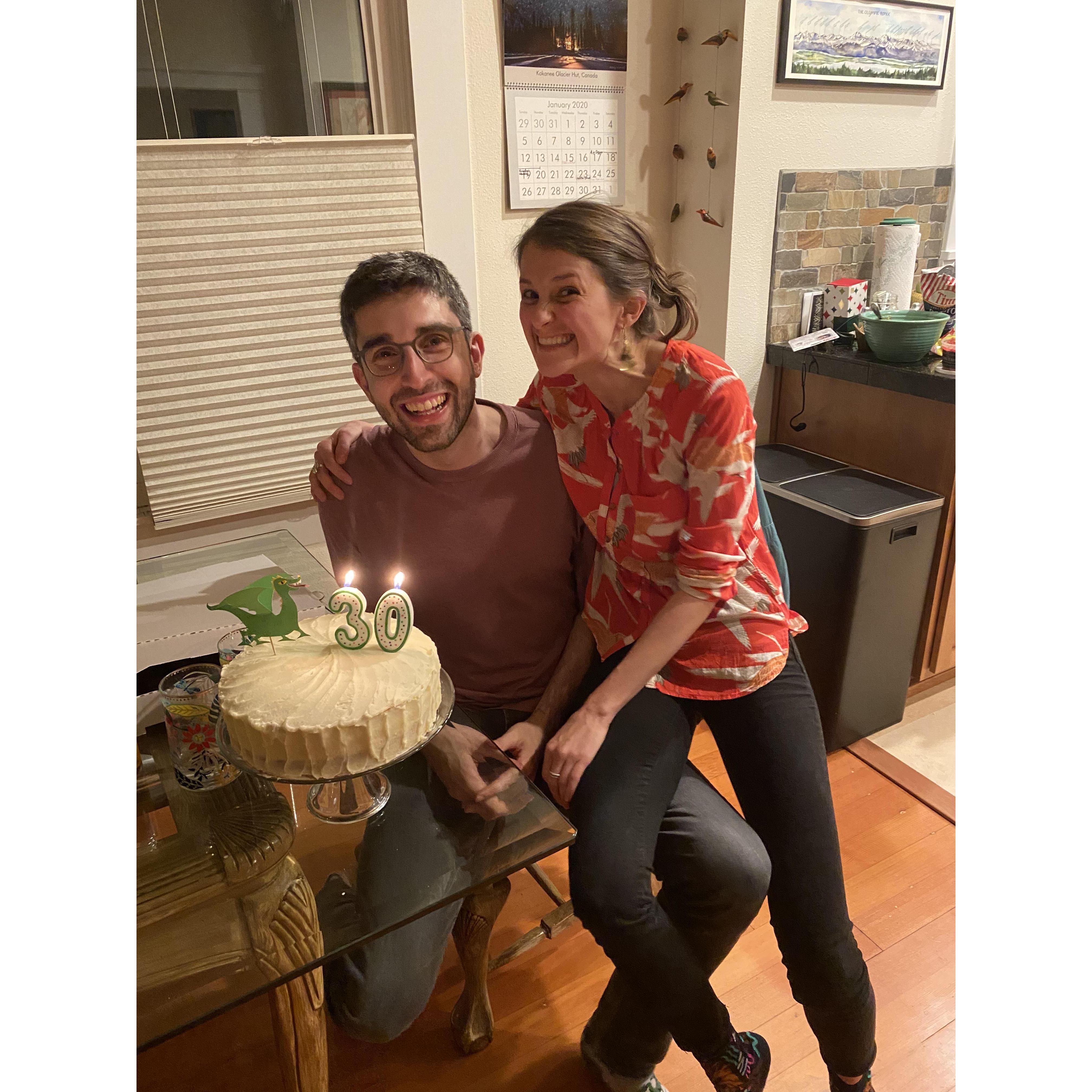 Birthday Celebration! (Did we mention we have the same birthday?)
