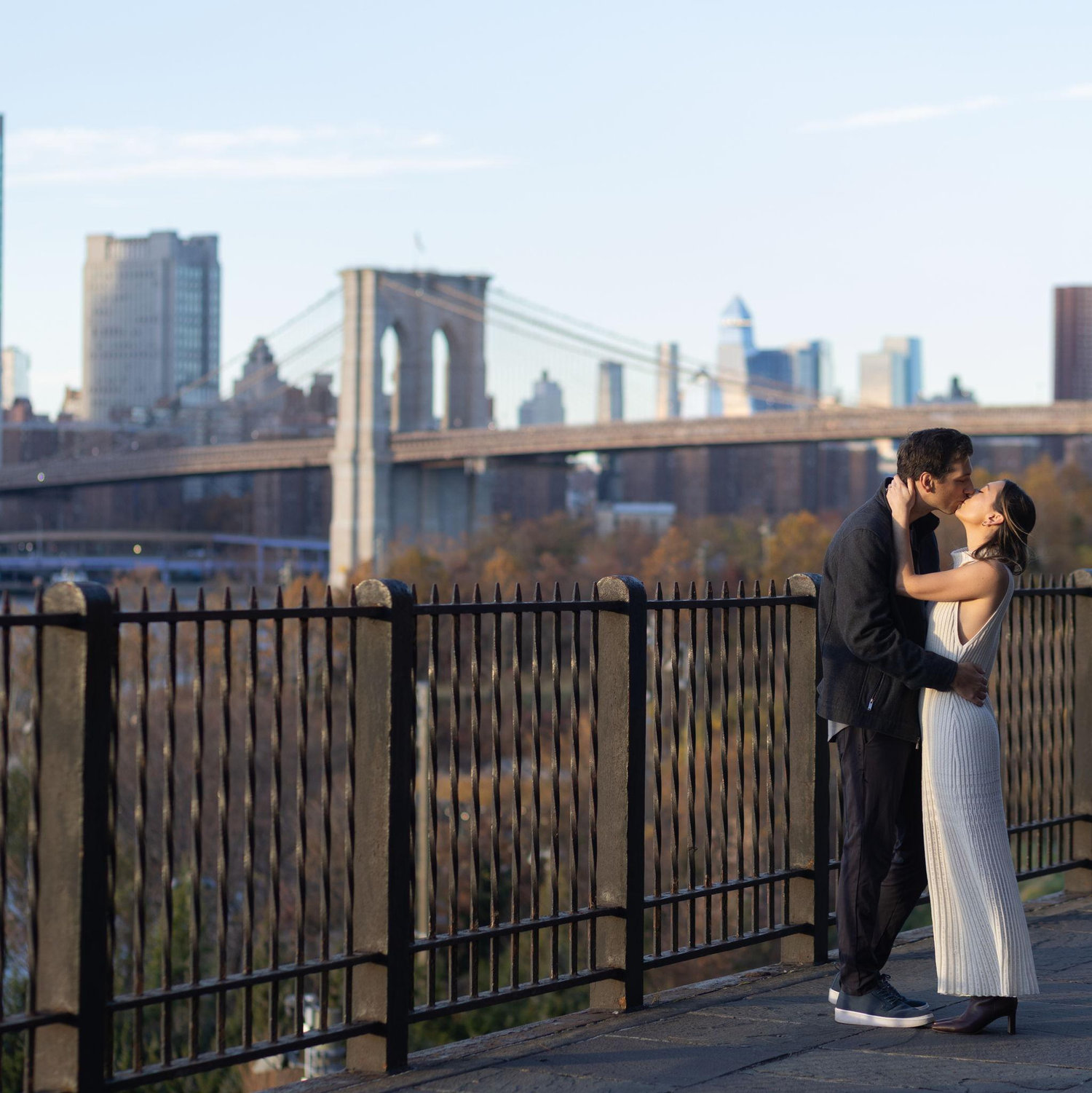 Brooklyn Heights Promenade, one of our favorite places in the city.