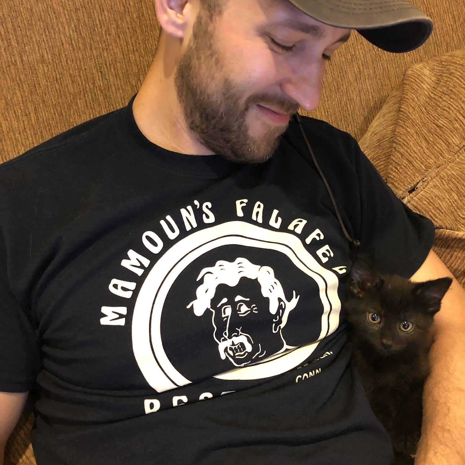 Turner was with me the day I brought TWO litters of kittens home! He instantly fell in love with Ugo who was arguably one of the squishiest of the 11 kittens.
June 2019