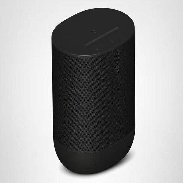 Sonos Move 2 - Black - Wireless Portable Bluetooth Speaker