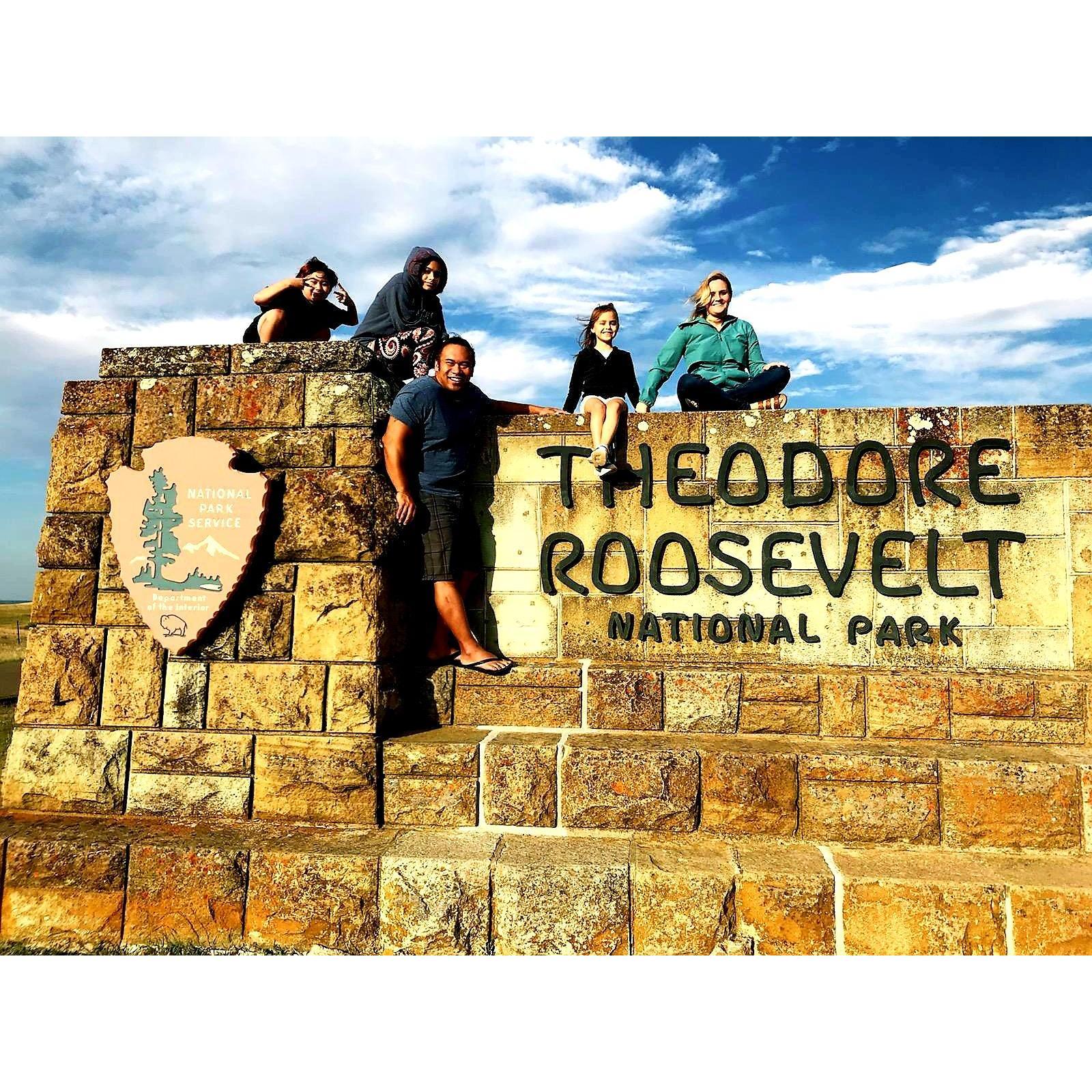 Road trip with the kids at Theodore Roosevelt National Park