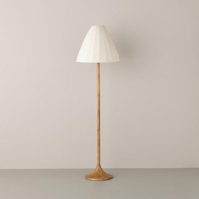 Wood Trumpeted Floor Lamp - Hearth & Hand™ with Magnolia