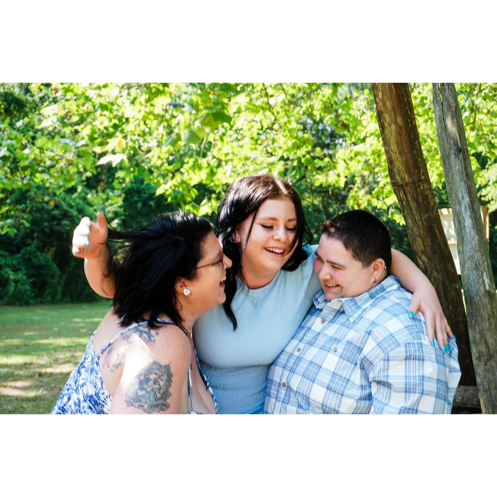 Seriously we love being together.