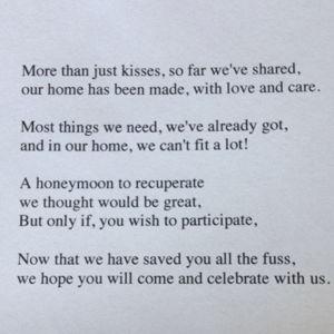Our newlywed fund