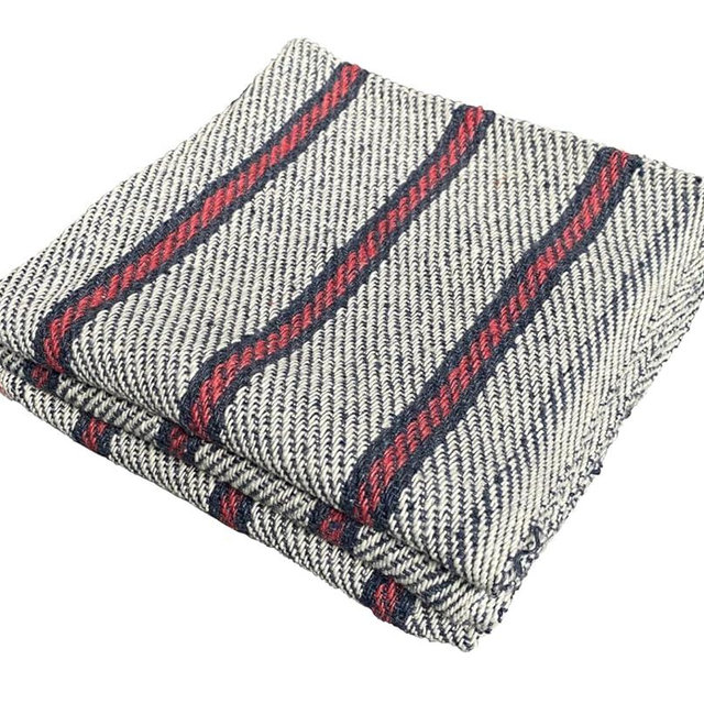 San Rafael Arcangel Mexican Jerga Reusable Cotton Mopping Cloths Trapos Tradicionales para Trapear y Limpiar Color Blue Set of 3