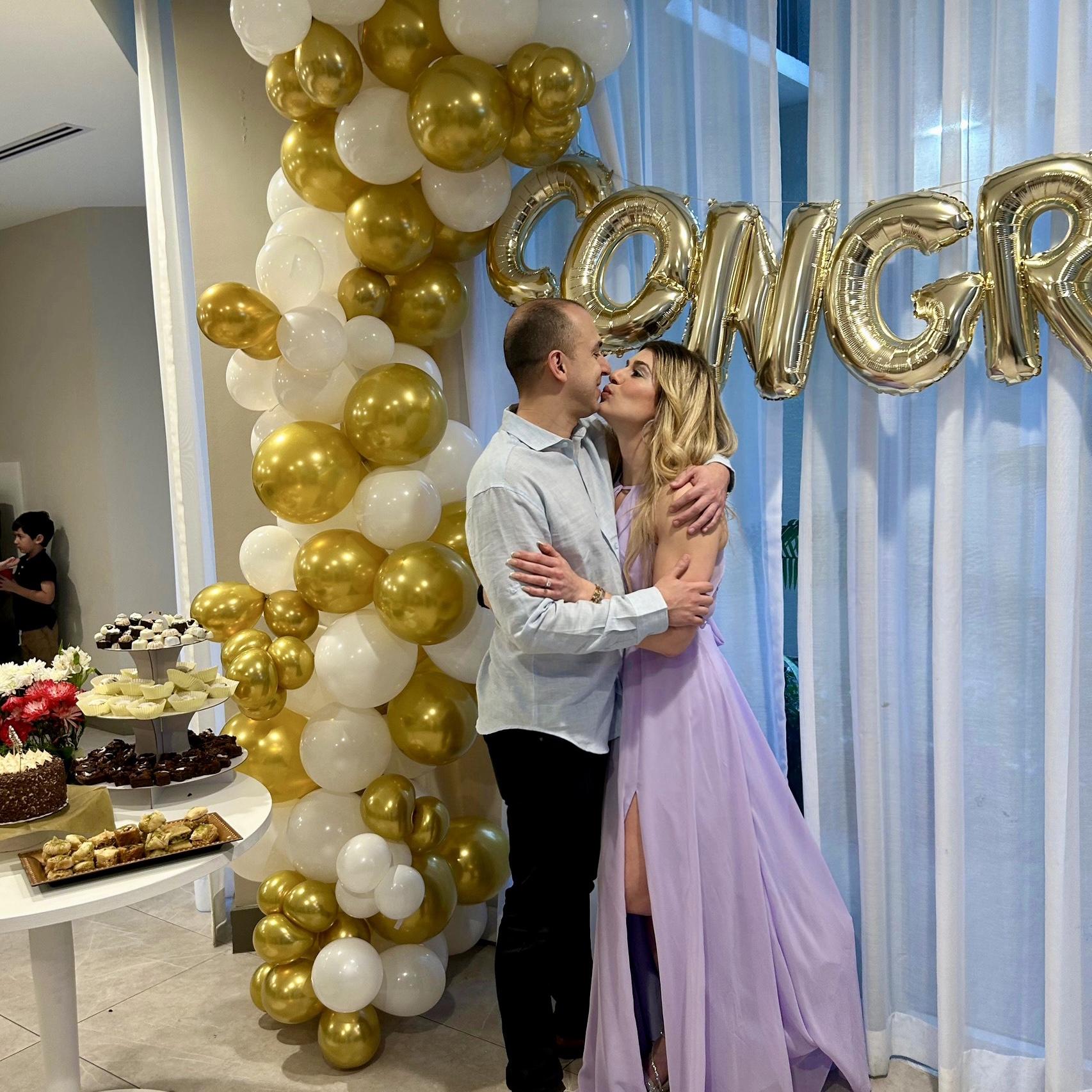 surprise engagement party for the newly engaged!