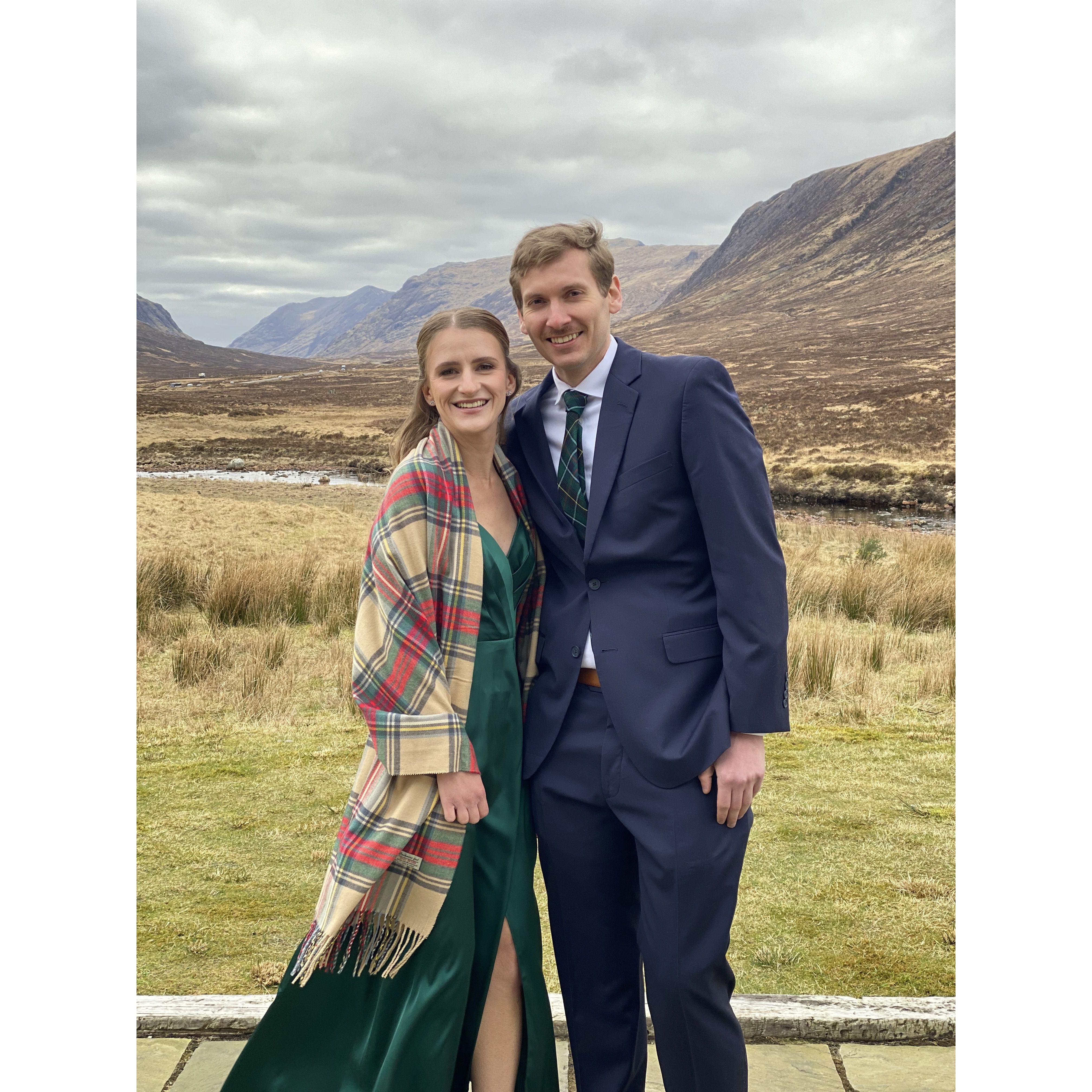 At a Friend's Wedding in Scotland