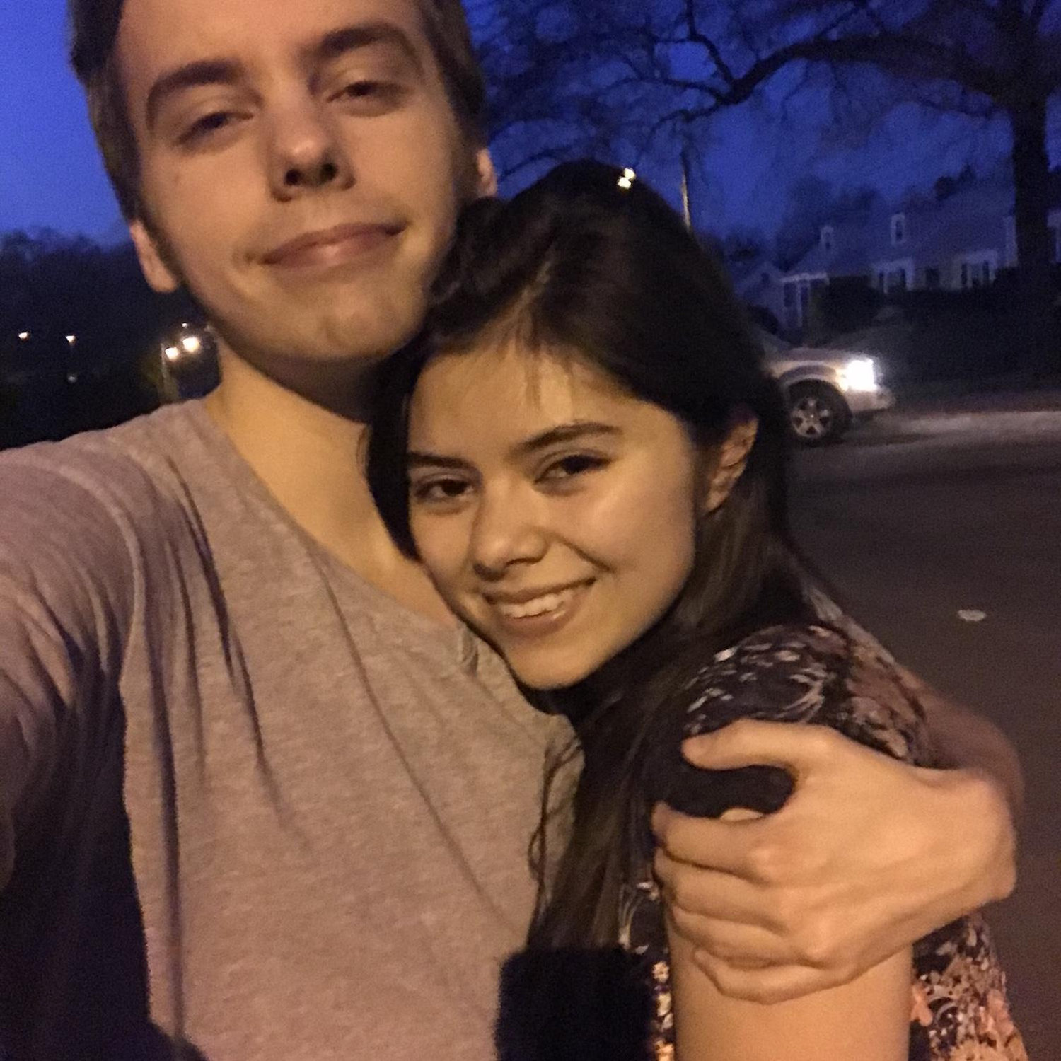 Not sure when this was, but it was early in the relationship, and we look cute