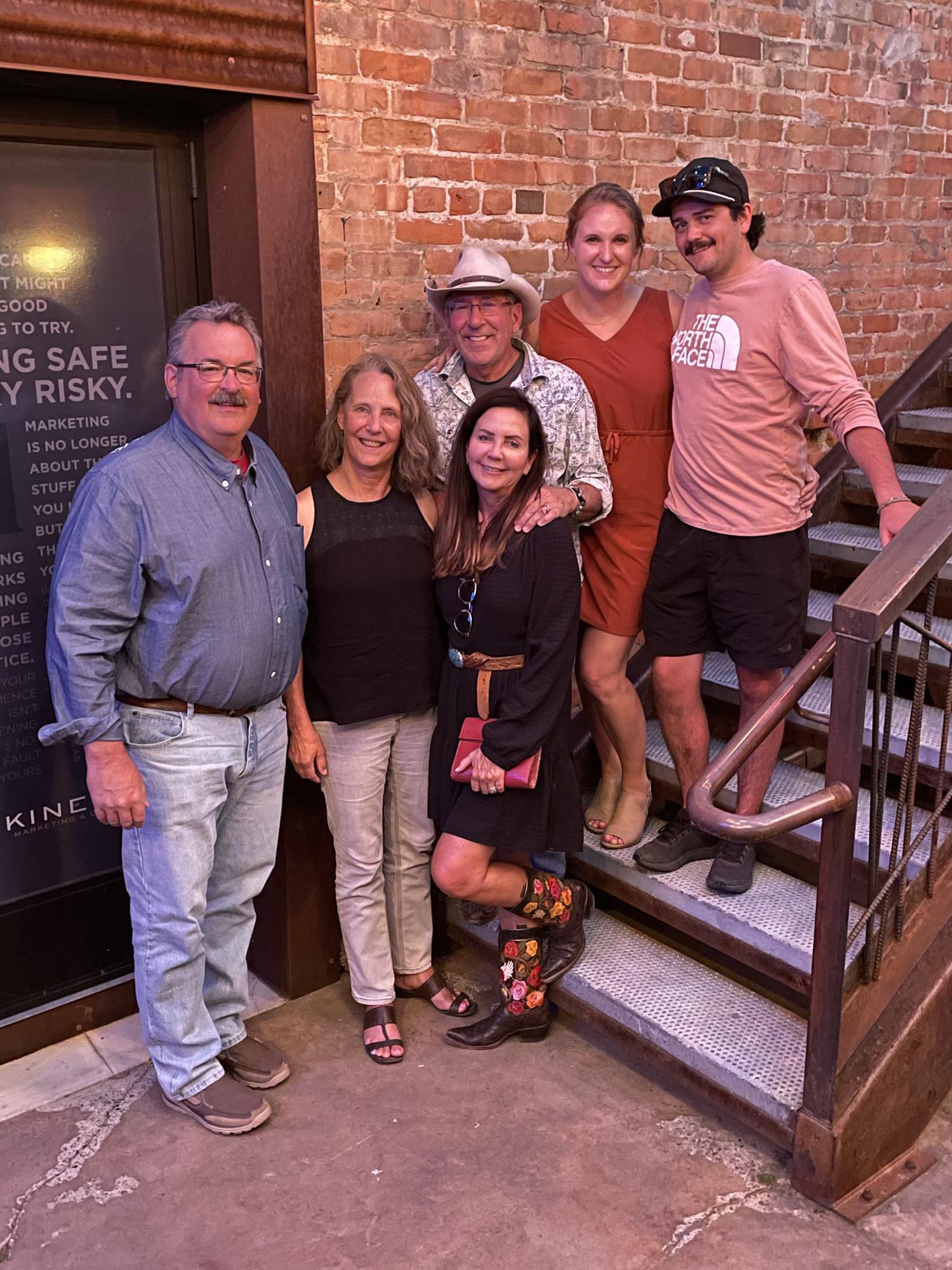 Dinner at Bin 119 in Billings with Cat & Craig and Tim & Nora before Kelly’s graduation
