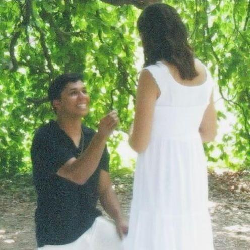 A film photo from our engagement!