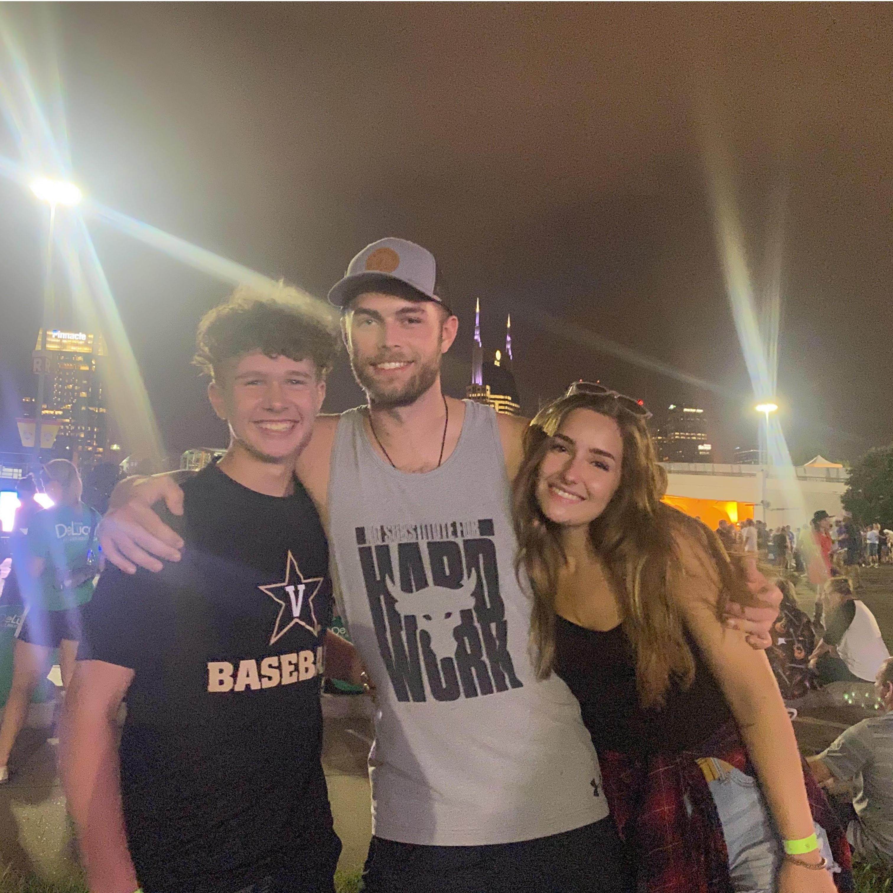 August 7, 2021 - Us with Riley! This was taken at the race that came to Nashville.