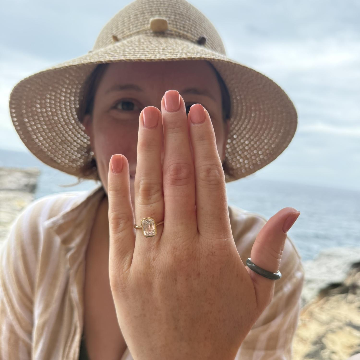 The day we got engaged!