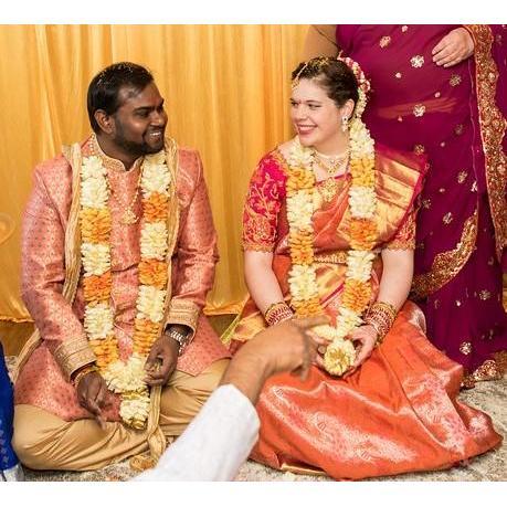 Our Hindu engagement ceremony