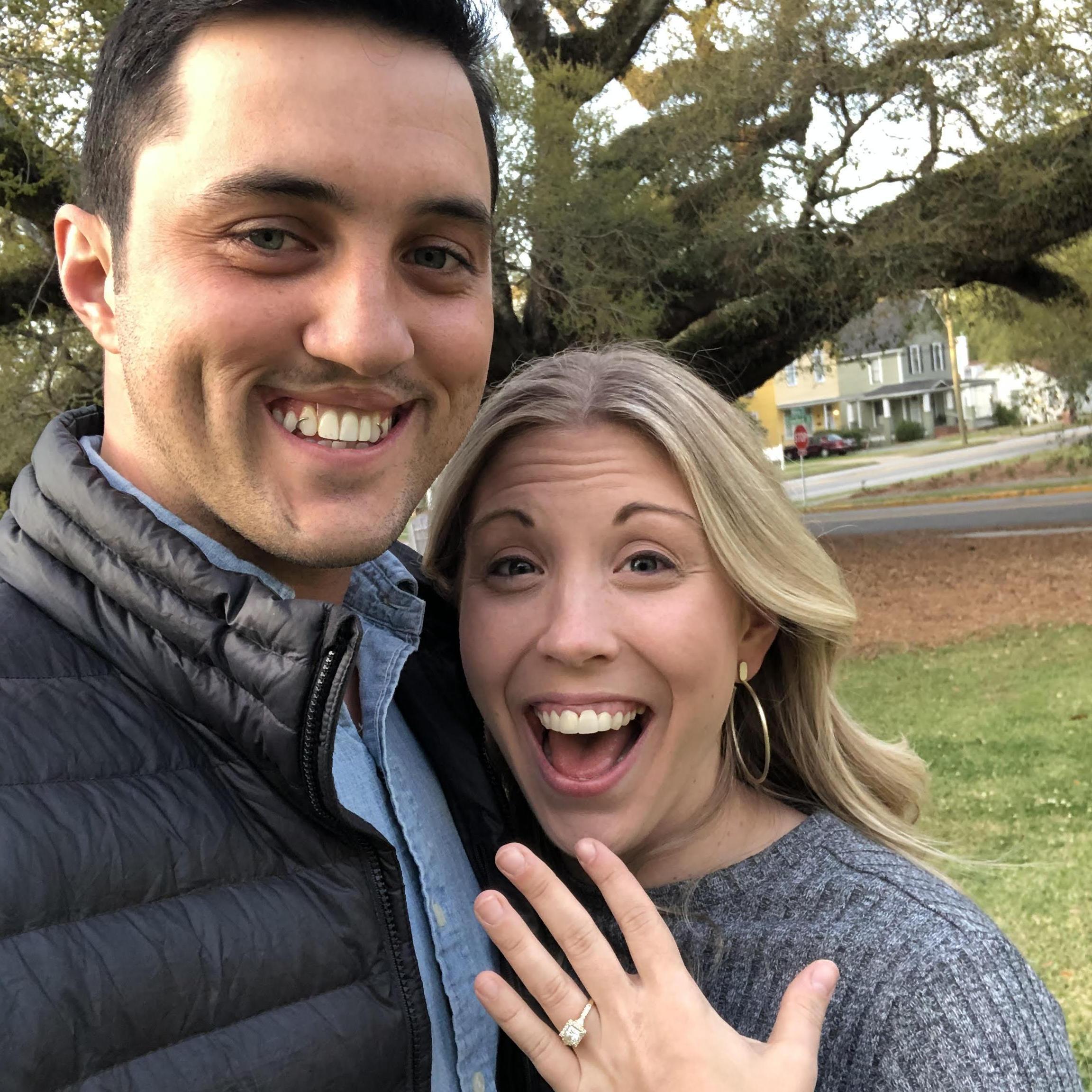We're engaged!