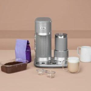 4-in-1 Coffee Maker with Milk Frother