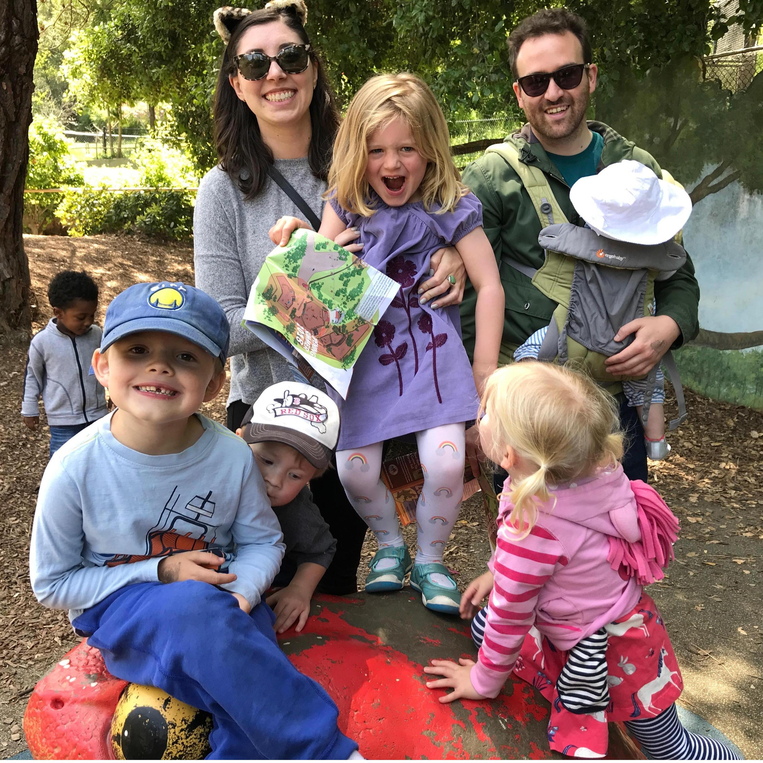 Taking five crazy animals to the Oakland Zoo