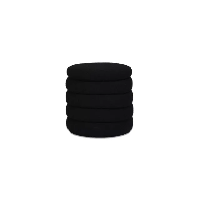 Jennifer Taylor Home Fuji 19" Oversized Round Storage Ottoman