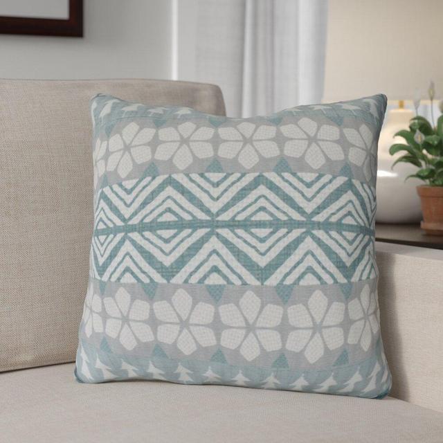 Fair Isle Square Pillow Cover & Insert
