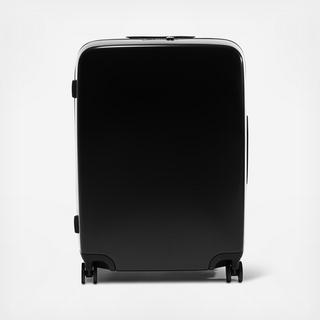 A28 Matte Smart Checked Suitcase