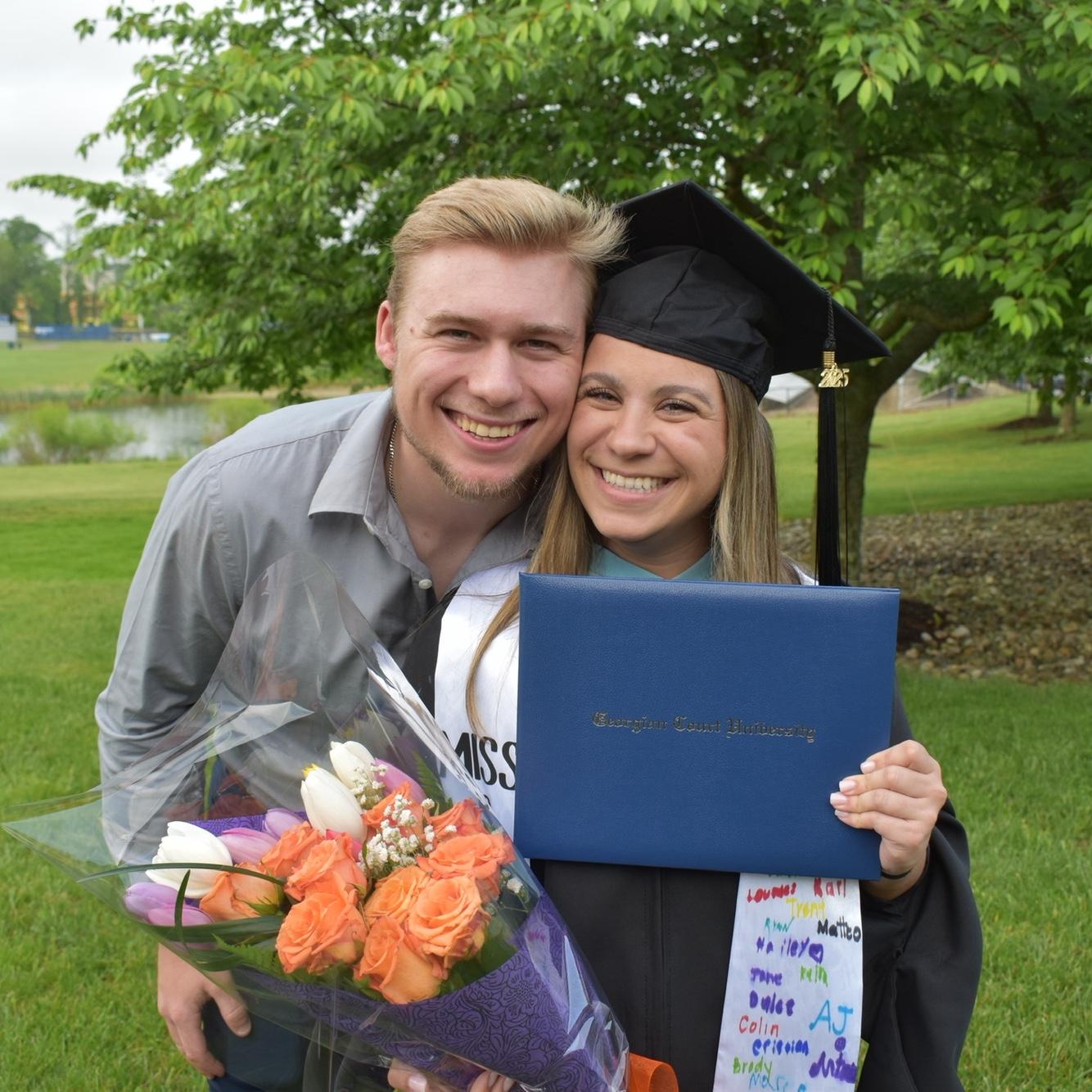 Graduation #3 together! Julia’s Masters Degree. 👩🏻‍🎓