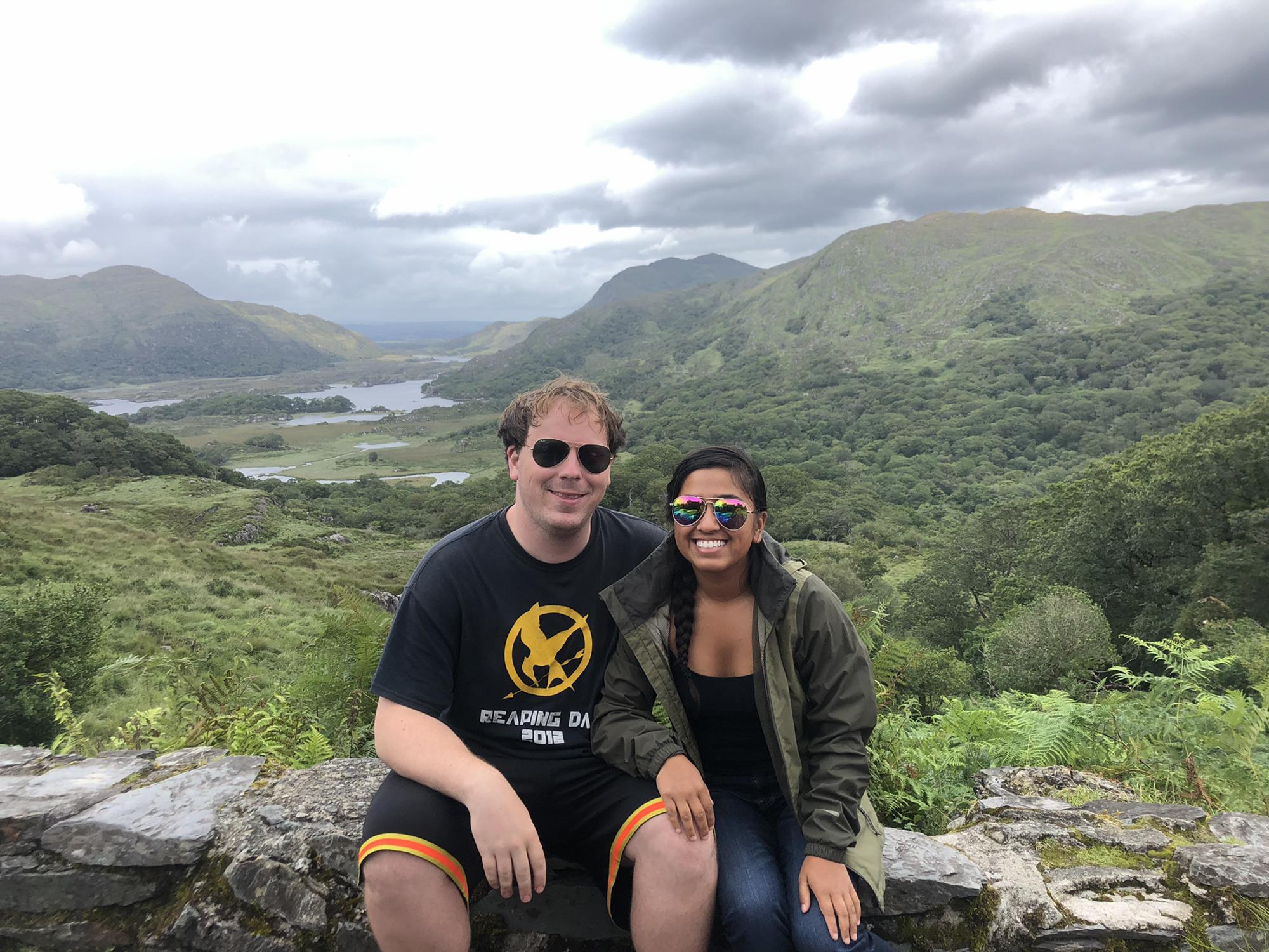 The Queens View when we did our trip around the Ring of Kerry in Ireland