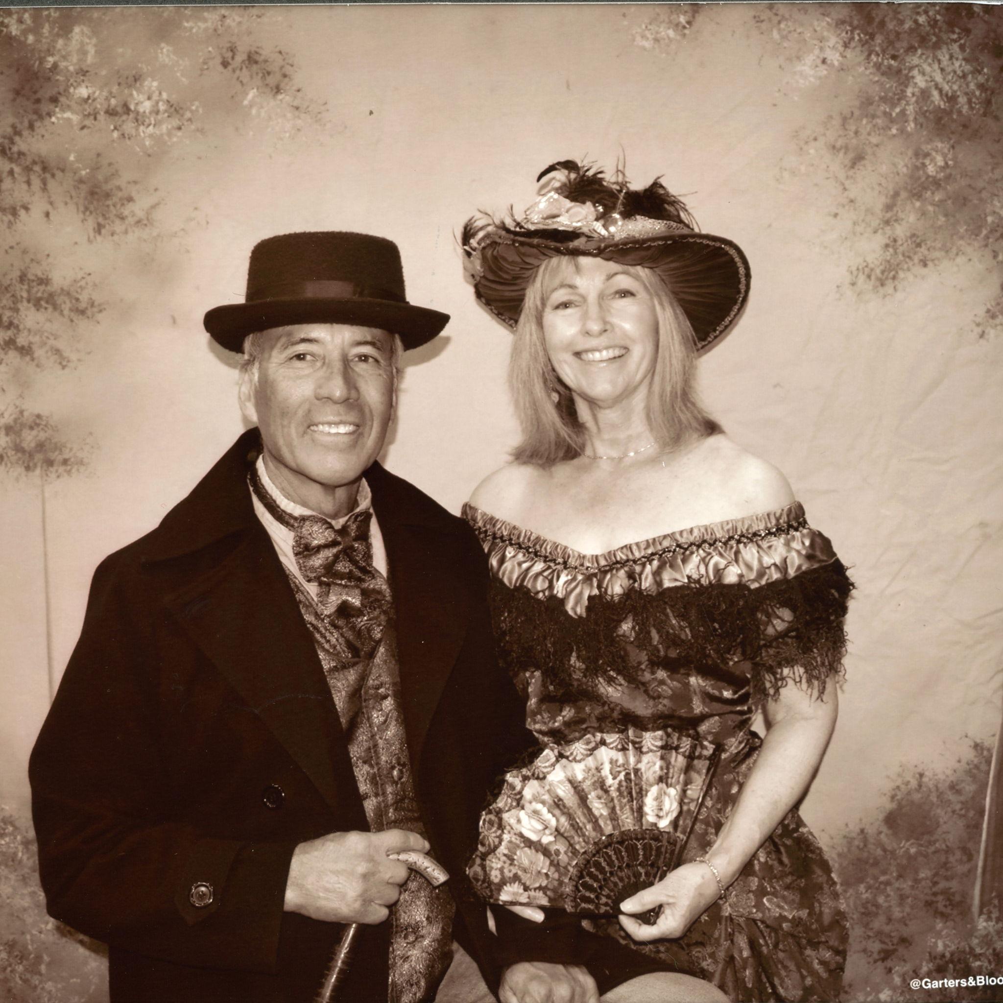 June 28, 2022 -- Our first "official" portrait was taken at Virginia City, Nevada.