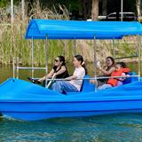Bumper Boats and Kayaks at Discovery Green