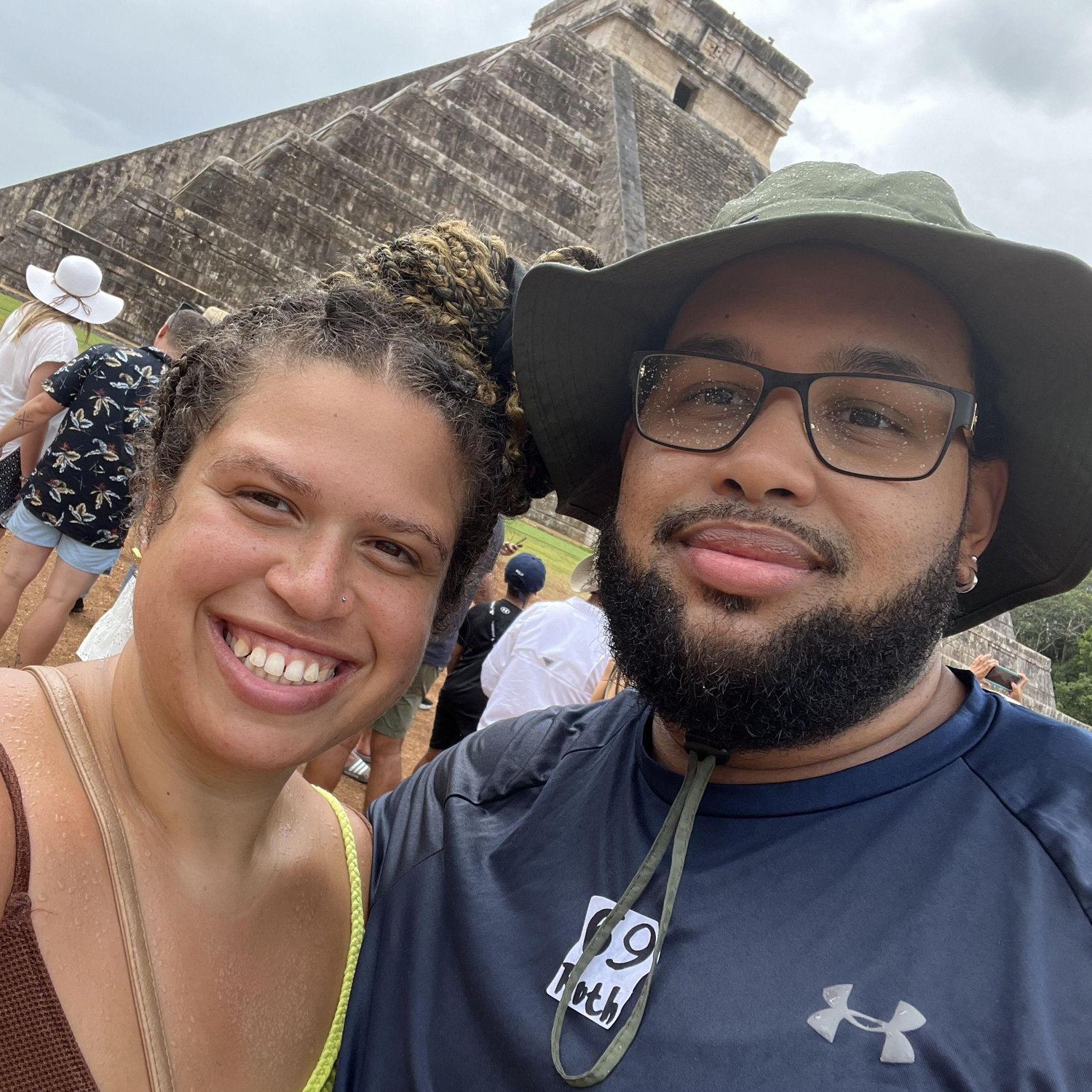 First international trip together.