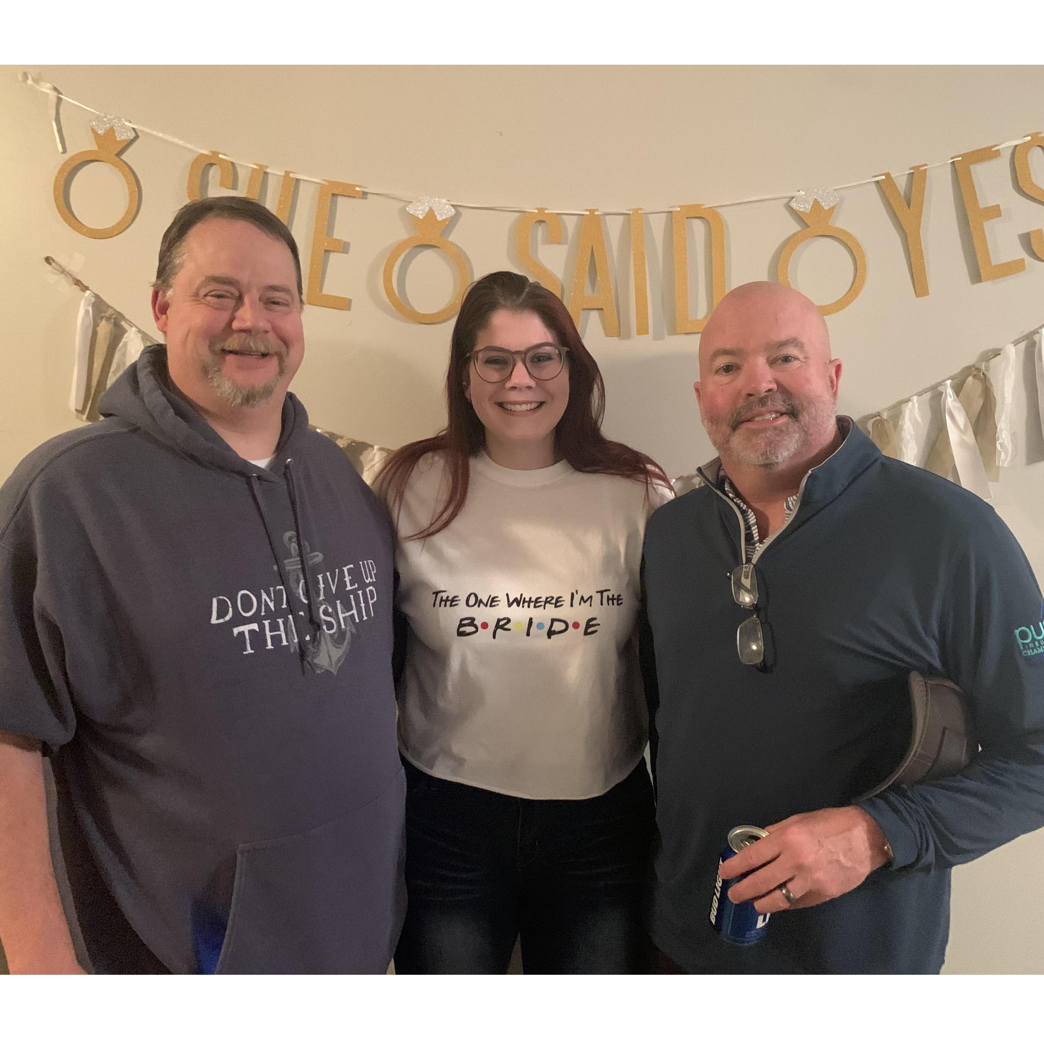 The dads (Chris and Don)