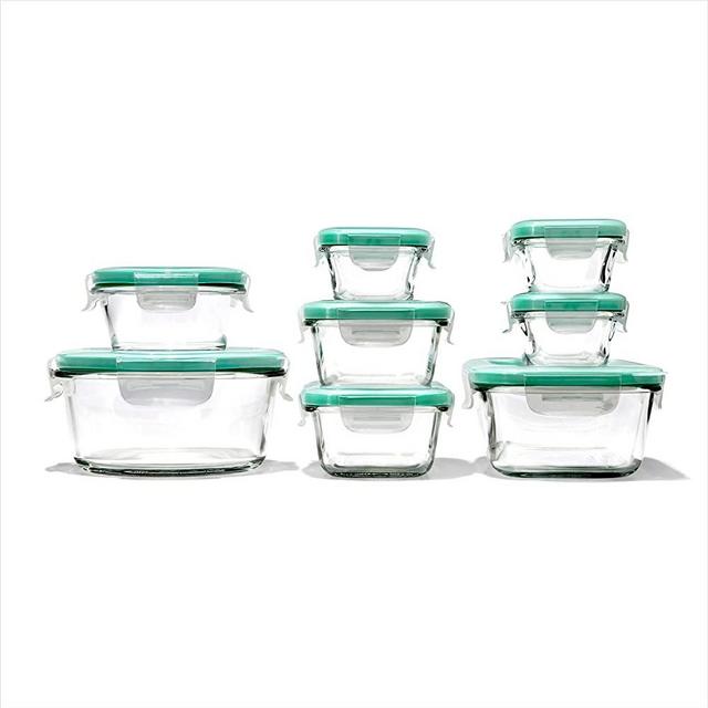 OXO Good Grips 16 Piece Glass Smart Seal Everyday Container Set