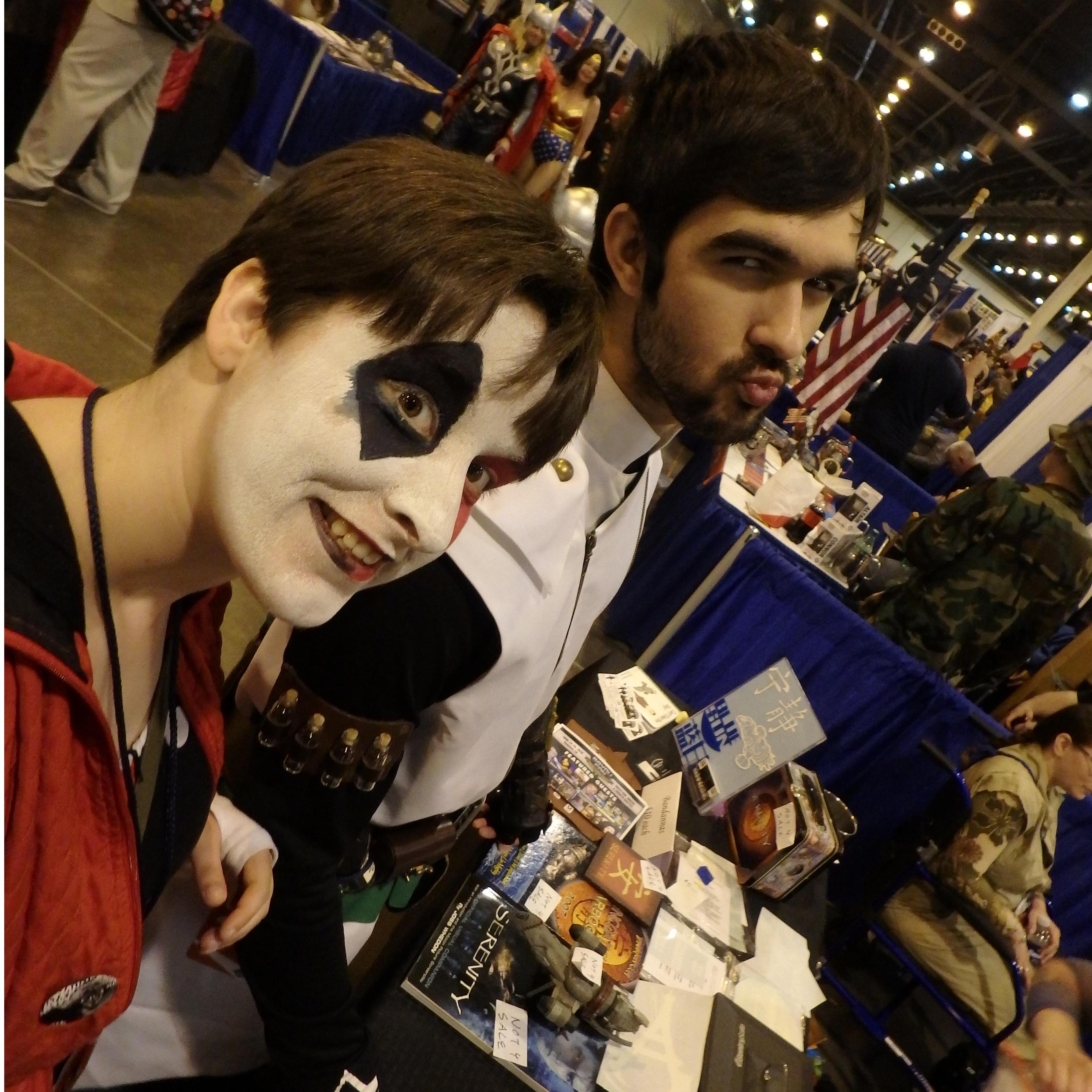 One of our favorite pass-times and a hobby we have in common is going to conventions. Our first 'big con' together was Space City Comic Con.