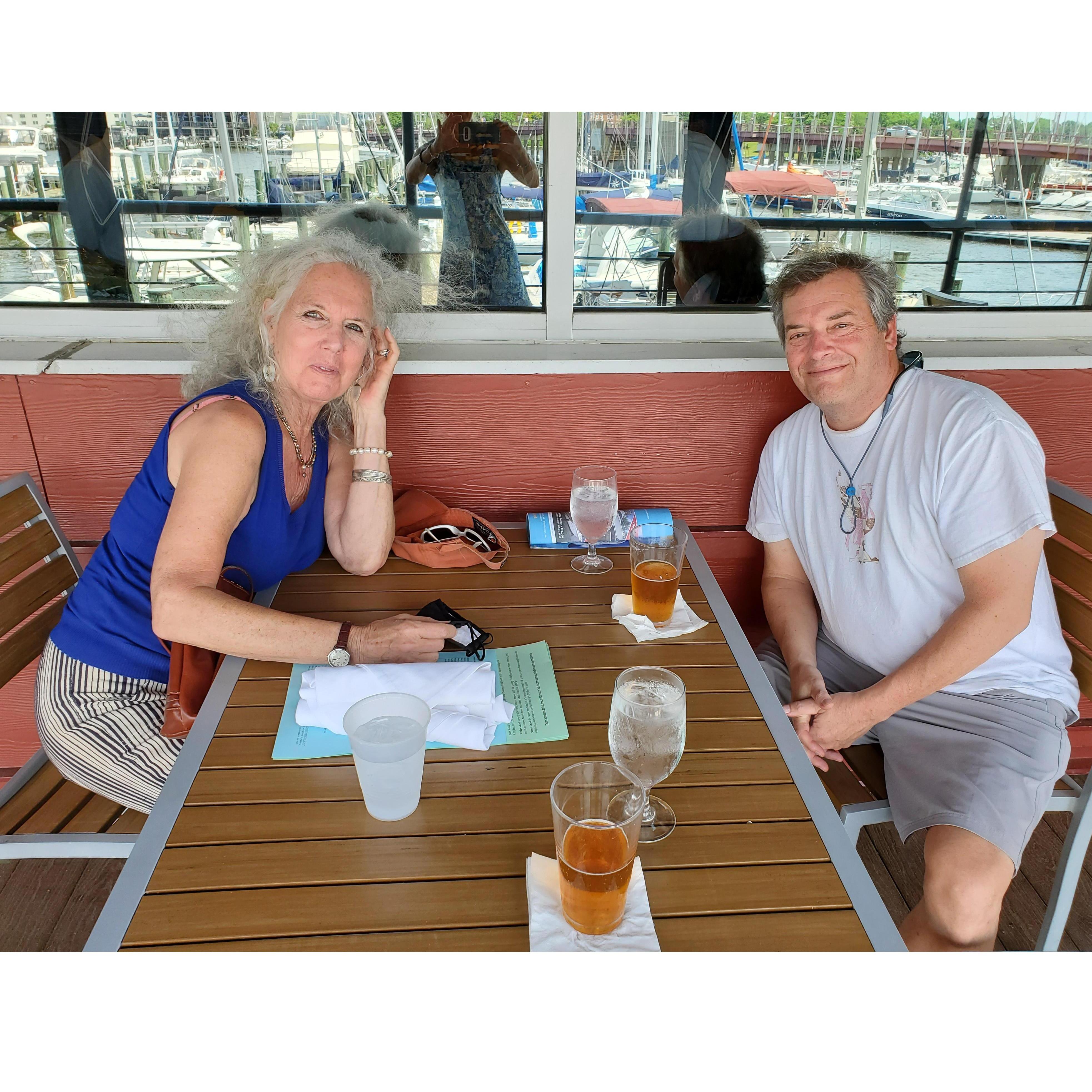 With Iris in Annapolis