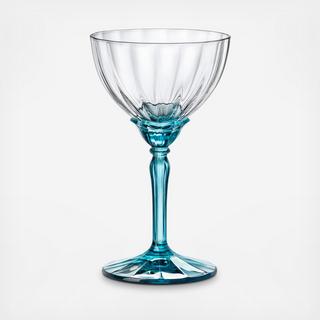 Florian Martini Cocktail Glass, Set of 4
