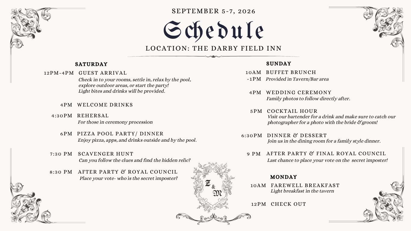 The Wedding Website of Zelda Flisiuk and Mathieu Lewis