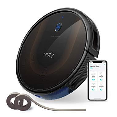 eufy BoostIQ RoboVac 30C MAX, Wi-Fi, Super-Thin, 2000Pa Suction, Boundary Strips Included, Quiet, Self-Charging Robotic Vacuum Cleaner, Cleans Hard Floors to Medium-Pile, Black