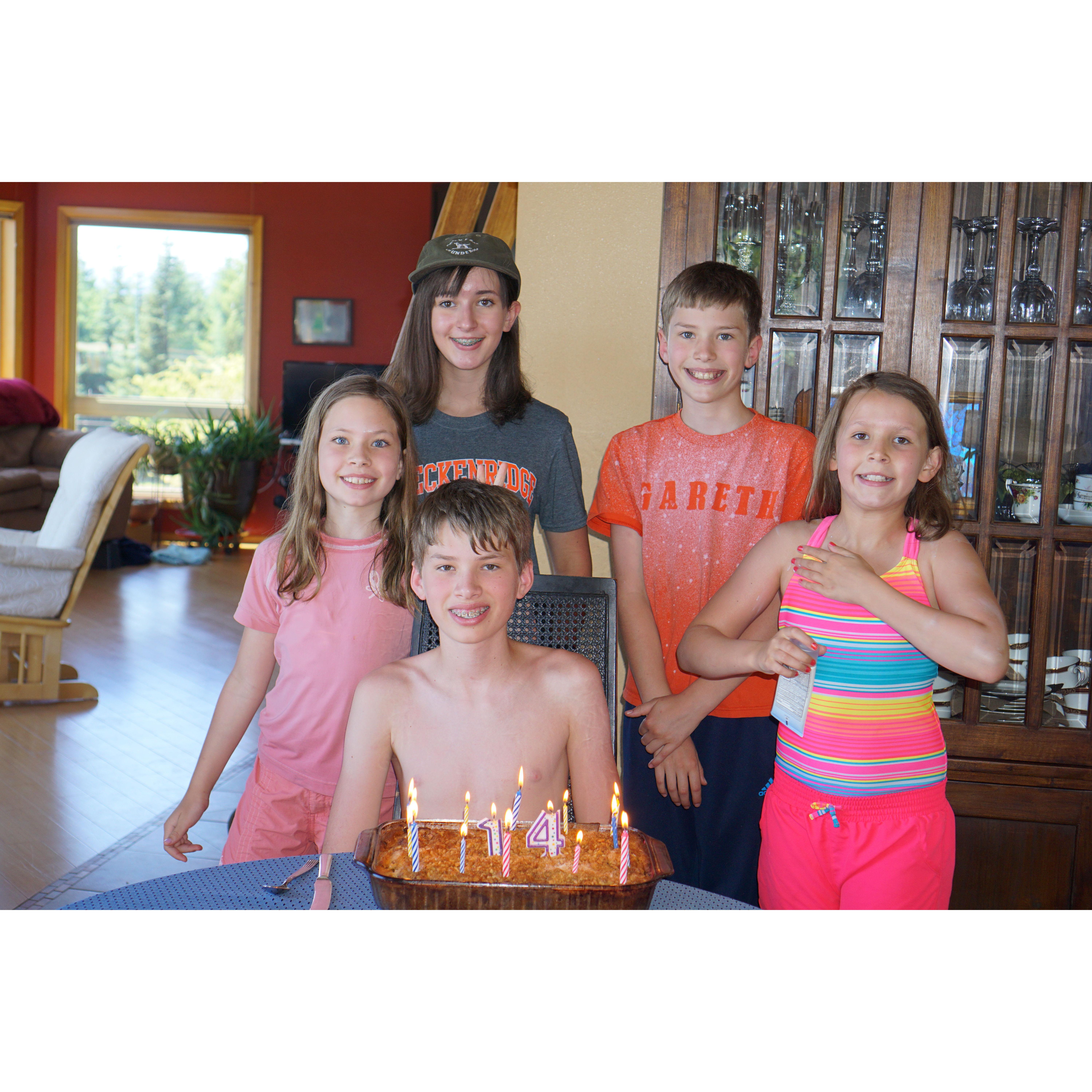 Adin's 14th birthday!