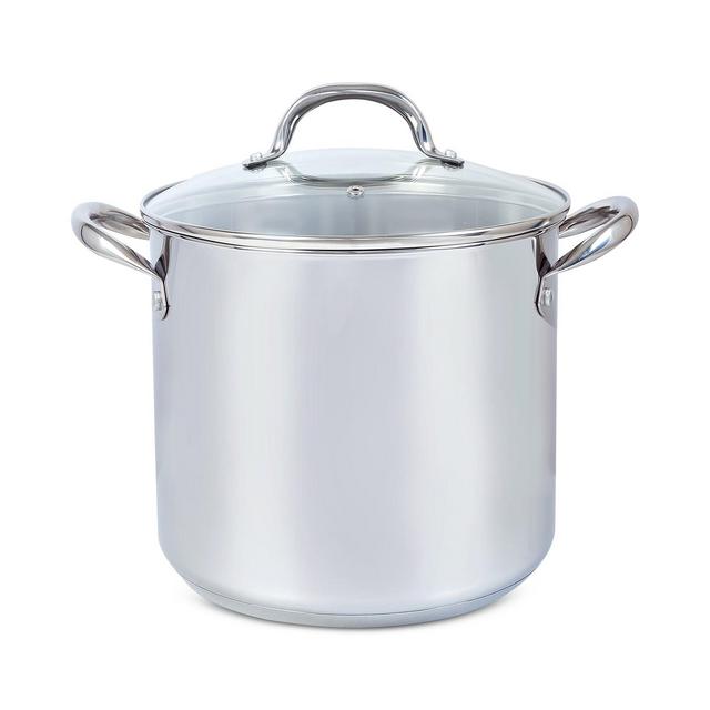 Tools of the Trade 20-Qt. Stainless Steel Stock Pot with Lid, Created for Macy's