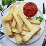 Fried Yam w/Pepper Sauce