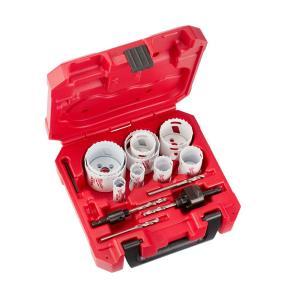 General-Purpose Hole Dozer Hole Saw Kit (16-Piece)