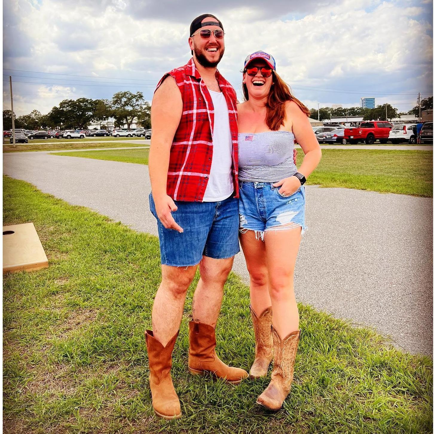 One of many country concert tailgates! May 2023