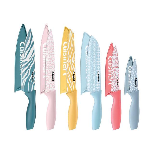 Cuisinart 12-Pc. Animal Print Cutlery Set with Blade Guards