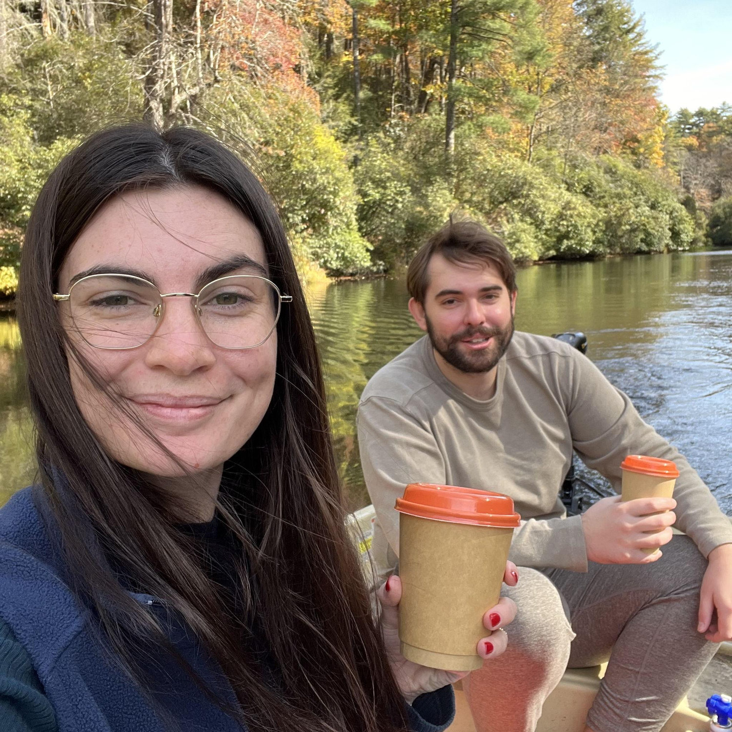 Morning Coffee on Lake Chattooga