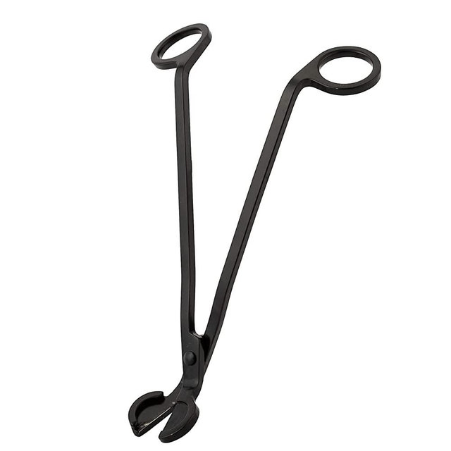 Lucklybestseller Candle Wick Trimmer, Candle Snuffer Long Handle Candle Accessory Set (Black Wick Trimmer)