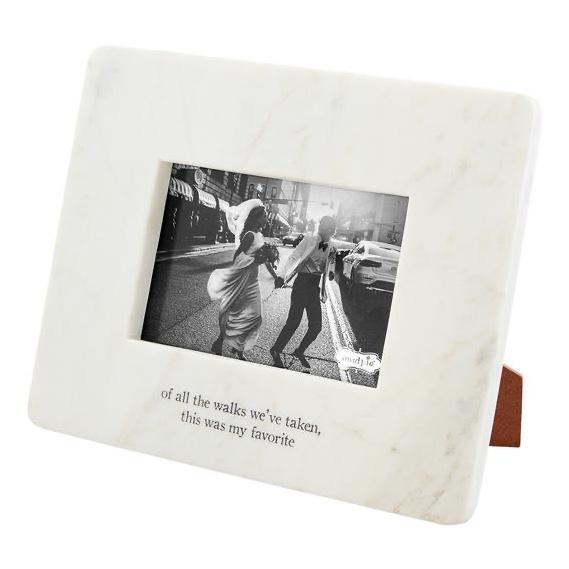 All The Walks Marble Picture Frame
