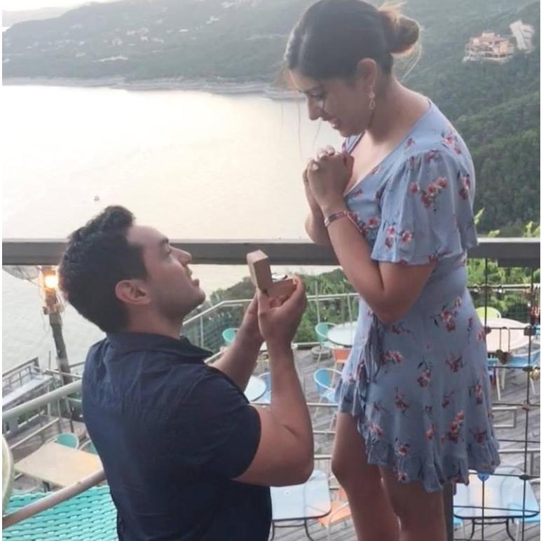 The sweetest proposal. I was so surprised!