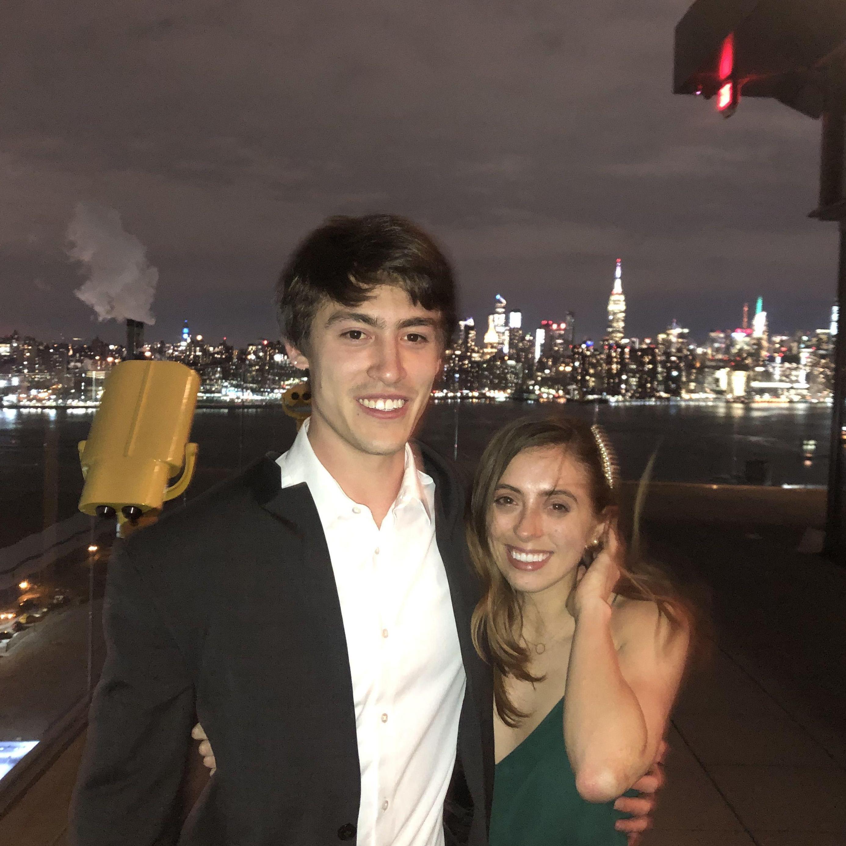 Year 4: Moved to Soho [not pictured] together, had to share one tiny closet