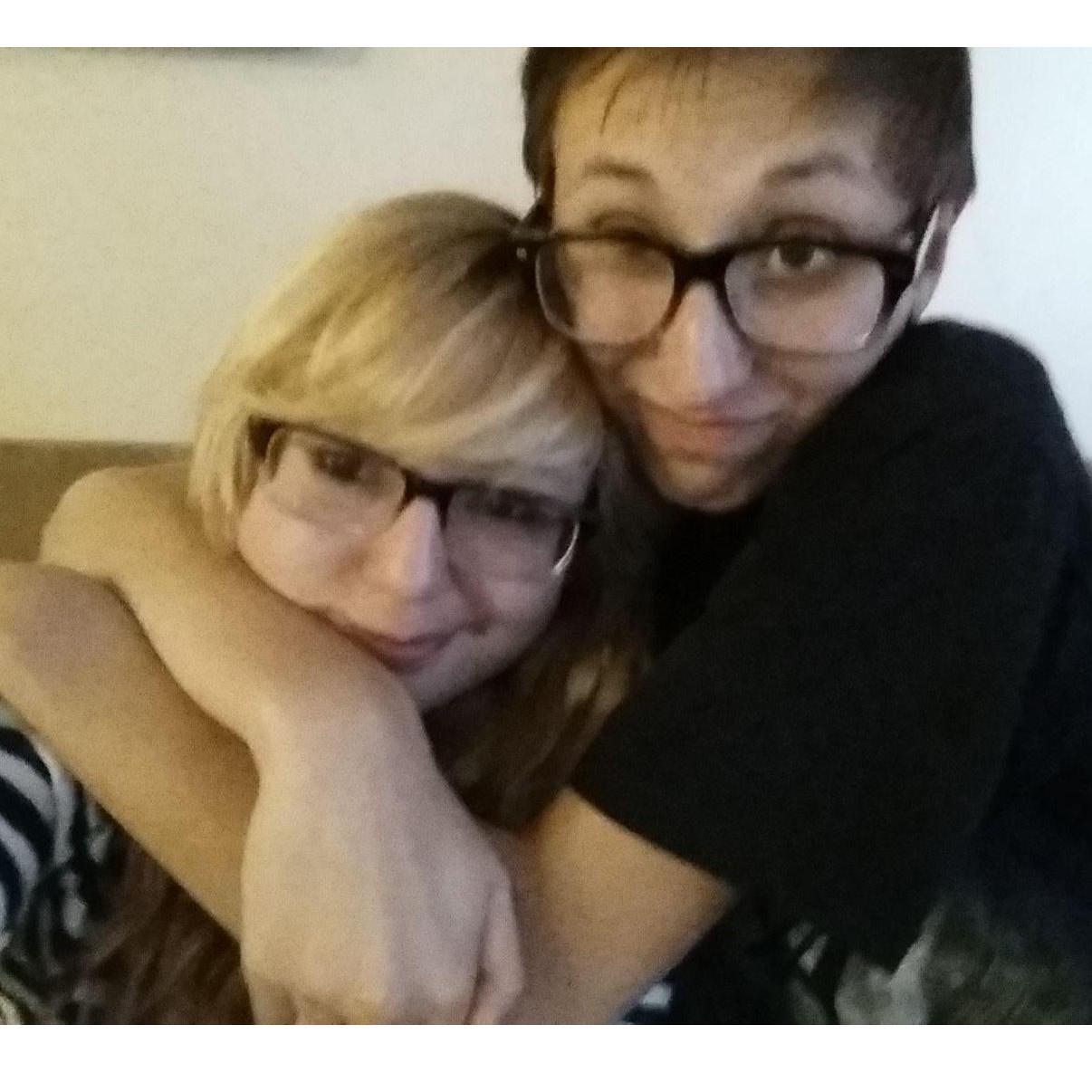 In our first apartment together.