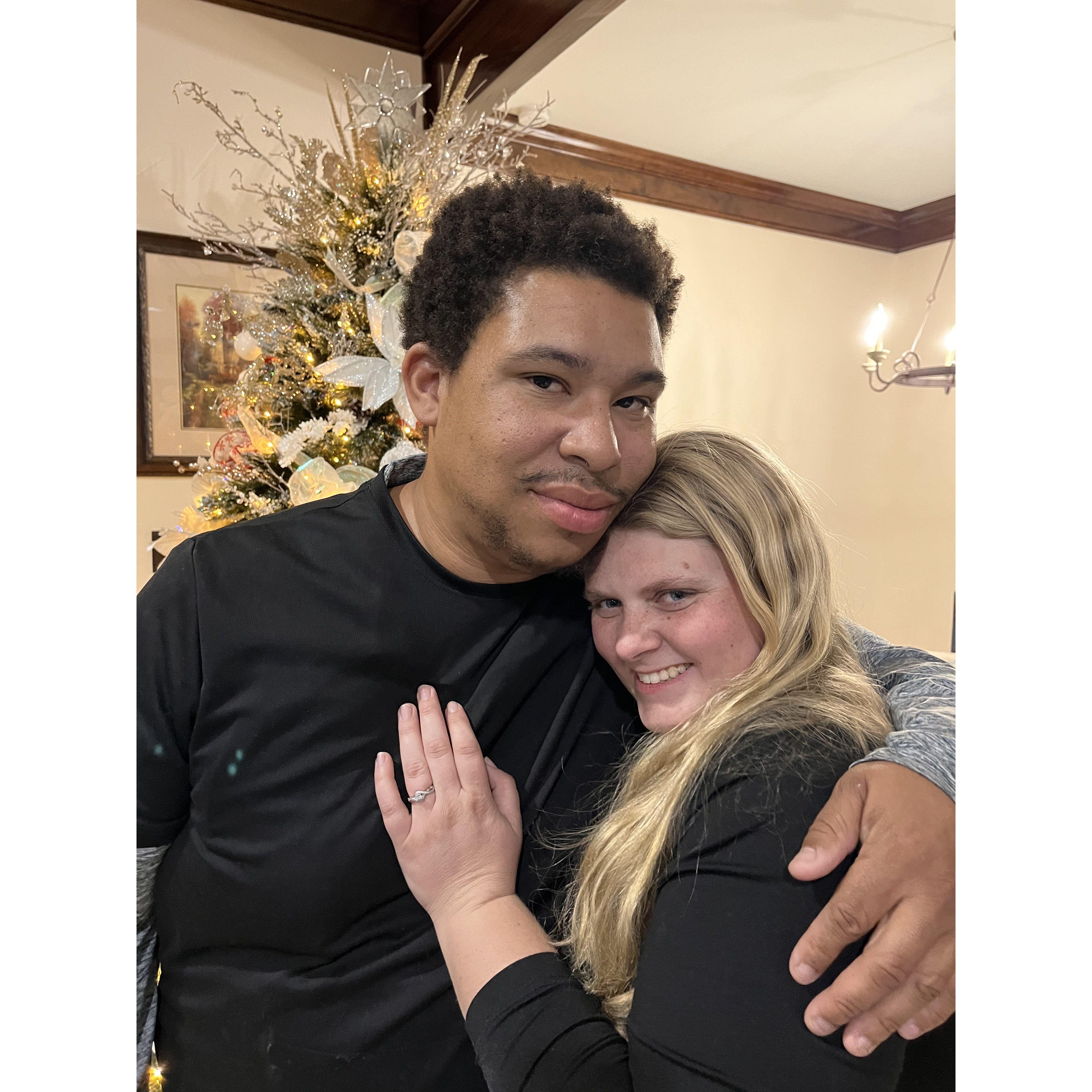 First picture accepted the proposal