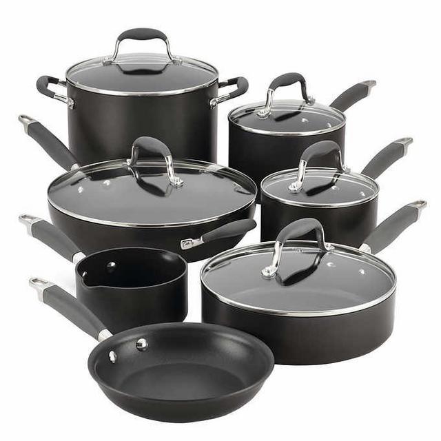 Anolon Advanced 12-piece Hard Anodized Cookware Set