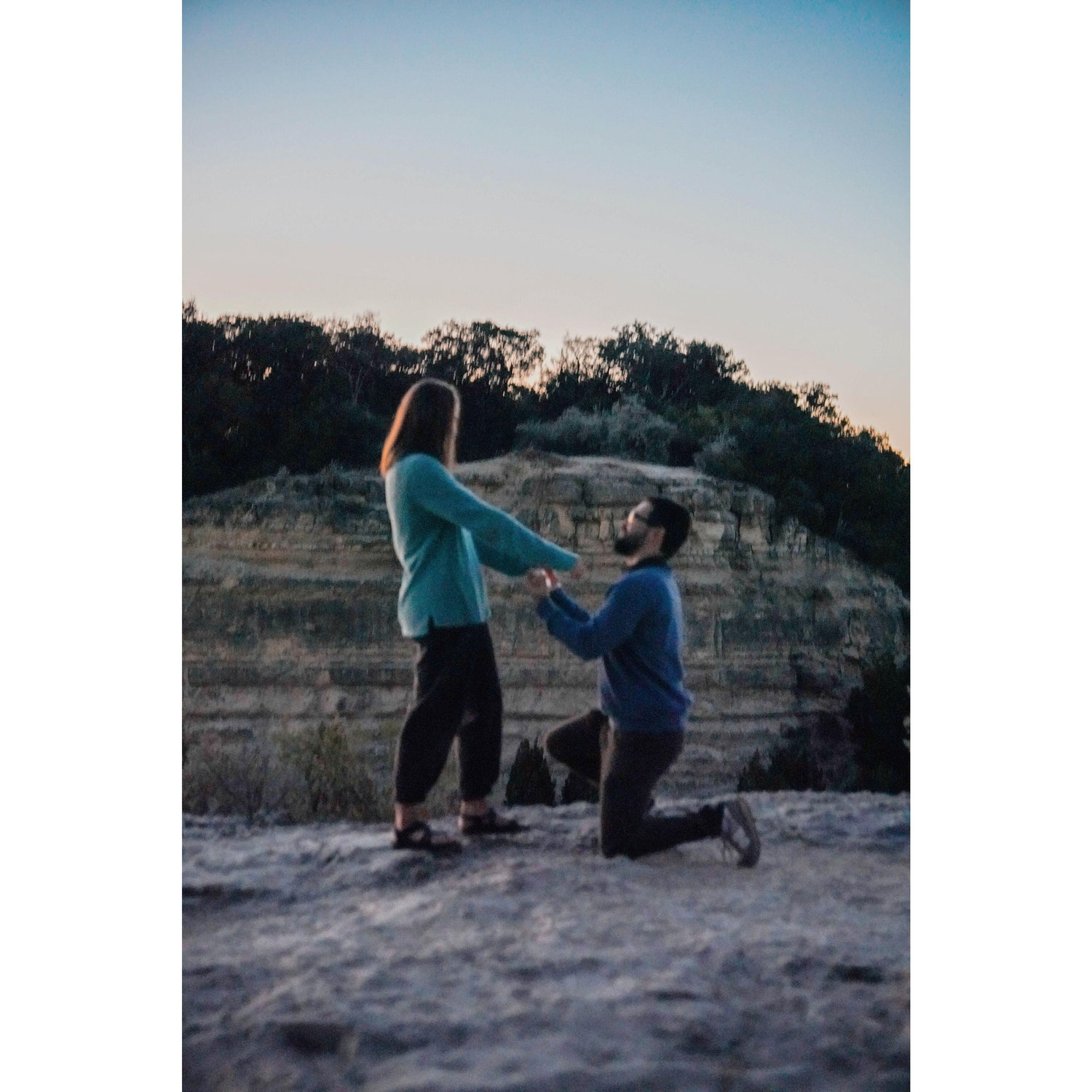 ...She said yes.